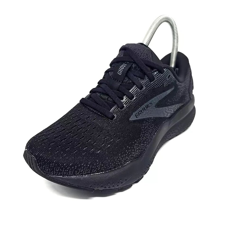 Brooks Ghost 16 Shoes Black Sneakers Running Casual Wide D Women's Size 6 - Picture 9 of 12